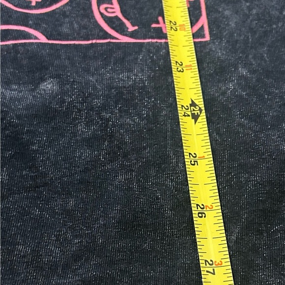 NIRVANA Black Short Sleeve Tee with Vibrant Spiral Design - Picture 4 of 6